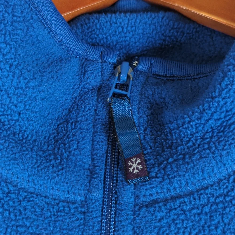 Disney‎ Plus Eeyore Winnie the Pooh Cobalt Blue Fleece Pullover Sweater Size 1X
